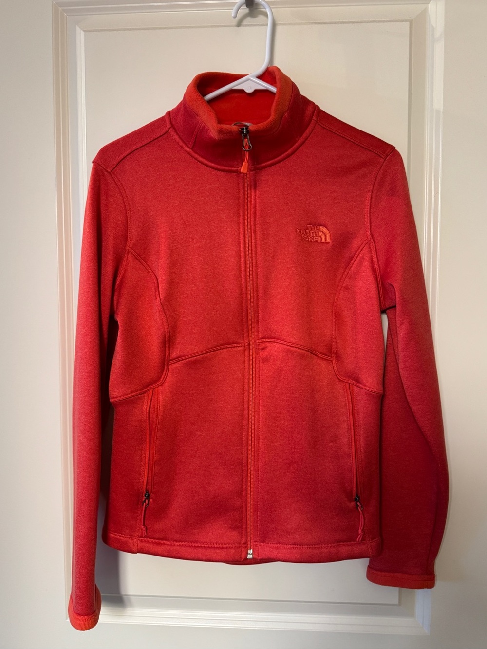 The North Face Women’s Pink Full Zip Fleece Jacket Medium